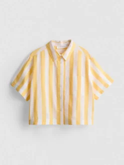 Lässiges Strand-Shirt mit Streifen