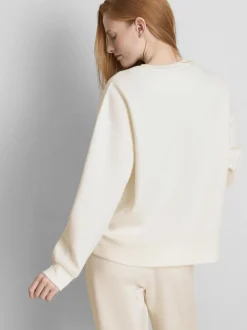 Lässiges Sweatshirt aus Baumwollmischung mit Print