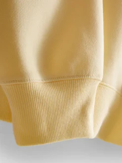 Lässiges Sweatshirt aus Baumwollmischung mit Print