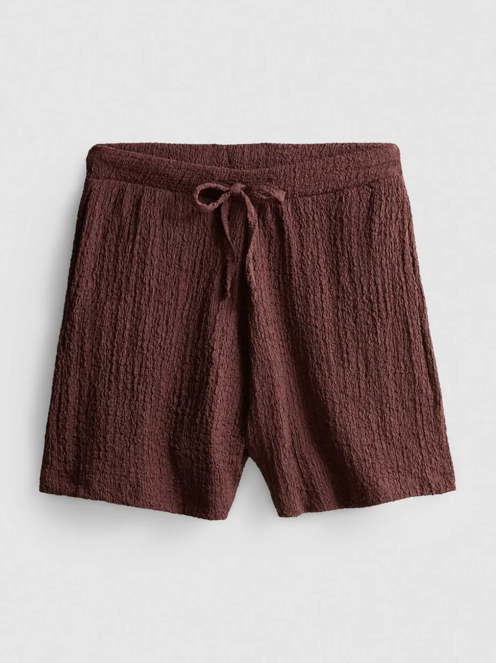 Lässige strukturierte Shorts