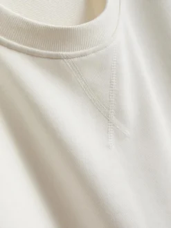 Lässiges T-Shirt mit hohem Baumwollanteil