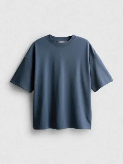 Lässiges T-Shirt mit hohem Baumwollanteil