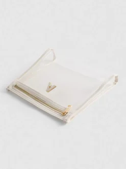 Make-up-Tasche mit Initiale