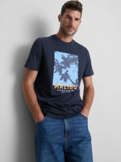 „Malibu“ T-Shirt mit Grafik