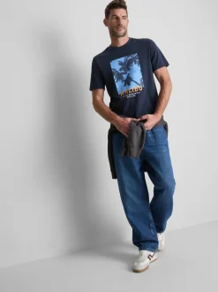 „Malibu“ T-Shirt mit Grafik