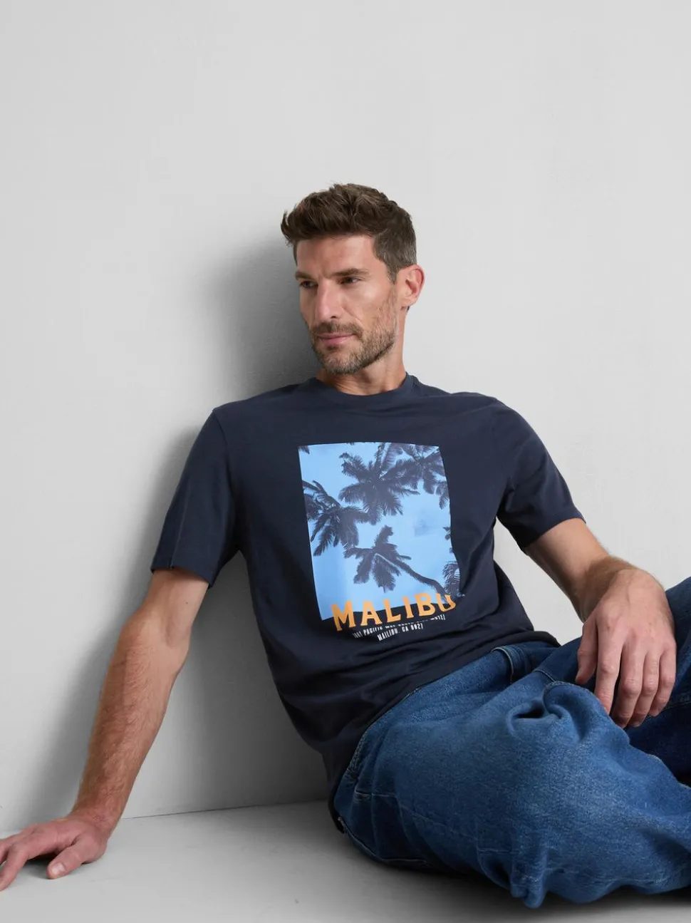„Malibu“ T-Shirt mit Grafik
