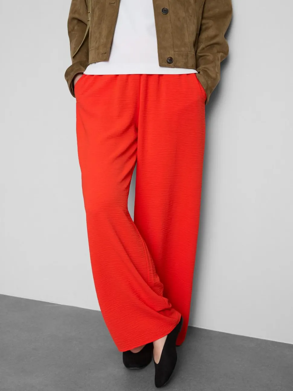 Marlene-Hose mit elastischem Bund