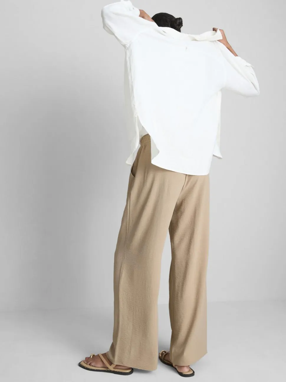 Marlene-Hose mit elastischem Bund