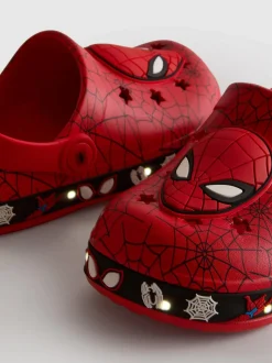 „Marvel Spider-Man“ Clogs mit leuchtender Sohle