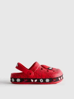 „Marvel Spider-Man“ Clogs mit leuchtender Sohle