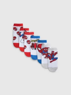 „MARVEL Spider-Man“ Sneakersocken, 7er-Pack