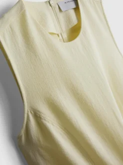 Mehrlagiges „The Edit“ Midikleid mit Schößchen