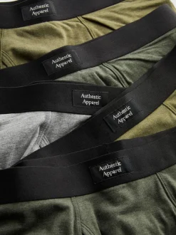 Melierte Boxershorts, 5er-Pack