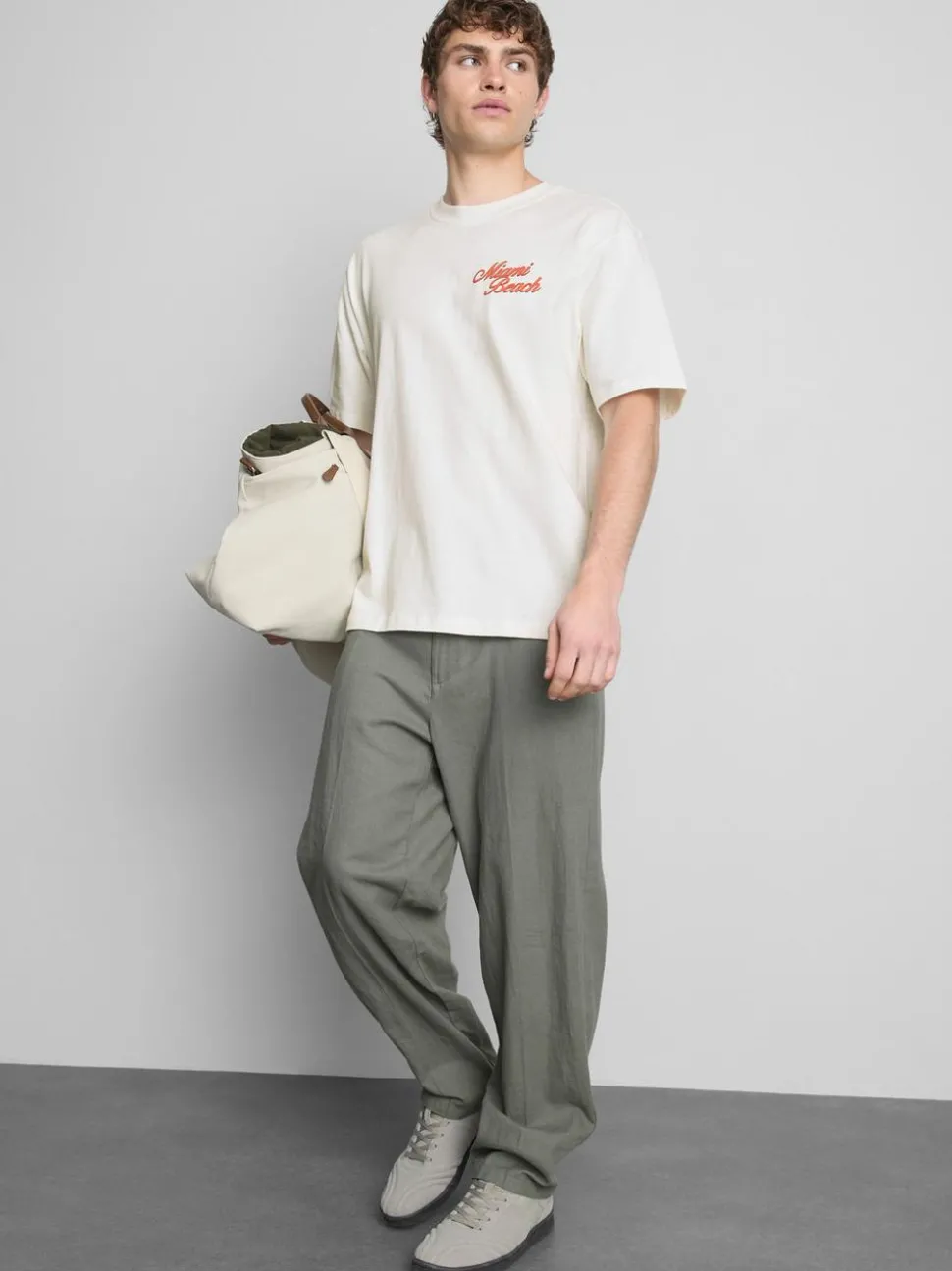 „Miami Beach“ T-Shirt mit Grafik