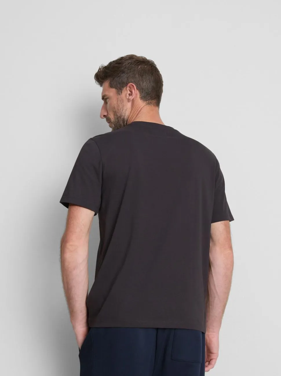 „Michigan“ T-Shirt aus reiner Baumwolle mit Grafik