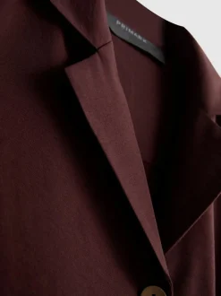 Midi-Blusenkleid mit Gürtel