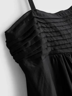 Midikleid mit Zipfelsaum