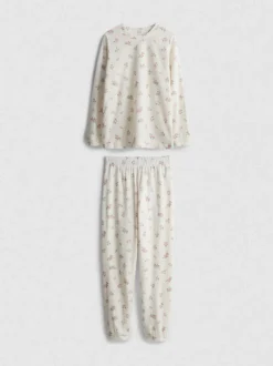 Mikrofleece-Schlafanzug mit Sweatshirt