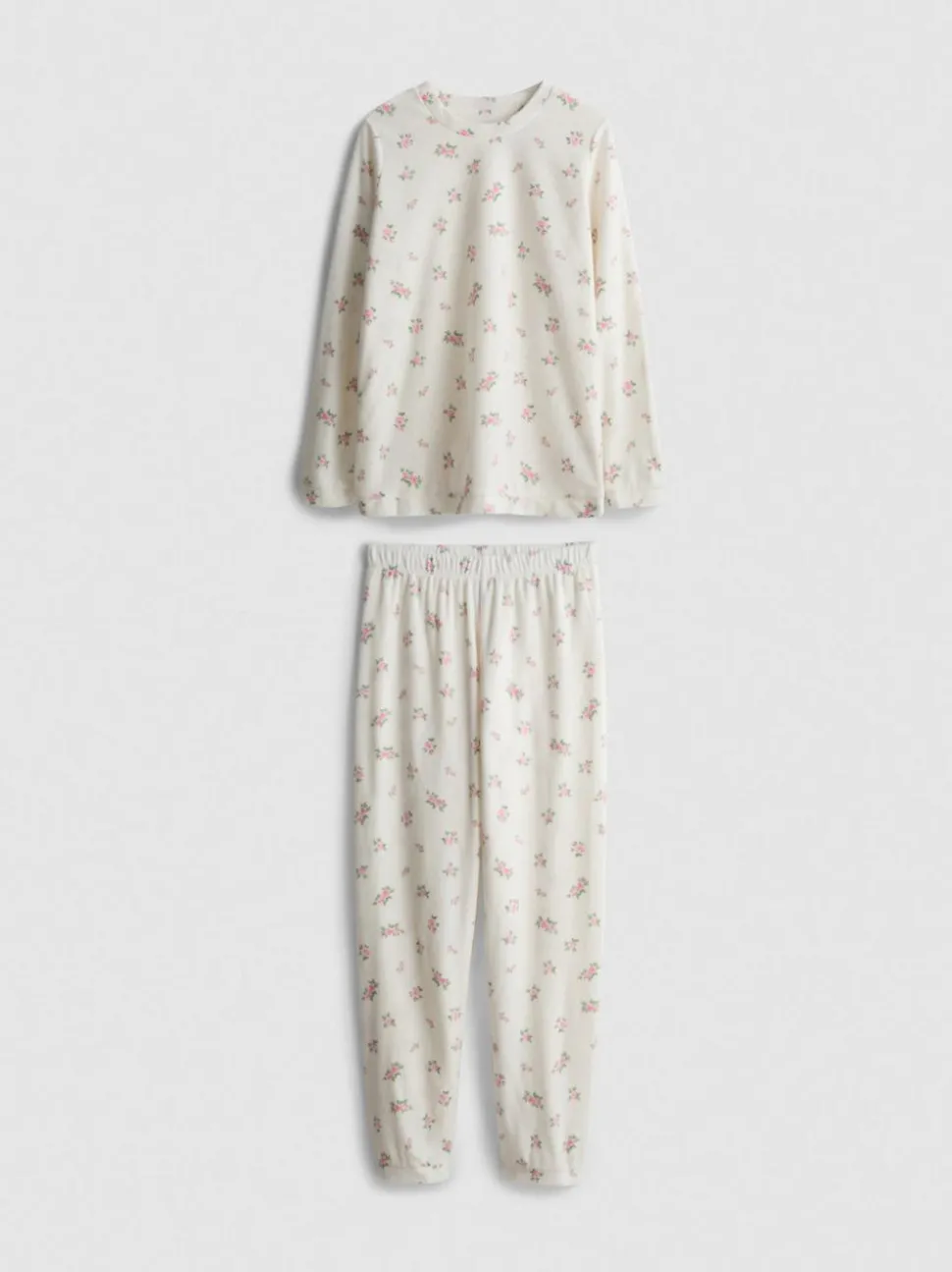 Mikrofleece-Schlafanzug mit Sweatshirt