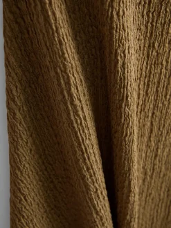 Milchmädchen-Minikleid in Knitteroptik
