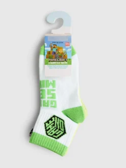 „Minecraft“ Viertellange Socken, 3er-Pack