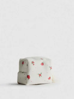 Mini Make-Up-Tasche aus Canvas