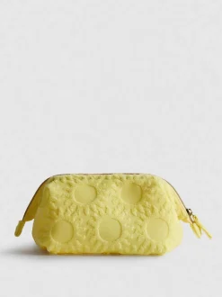 Mini-Make-up-Tasche aus Frottee mit Sonnenmuster
