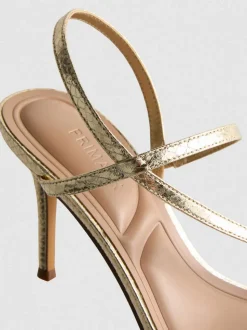 Minimalistische Sandalen mit Absatz