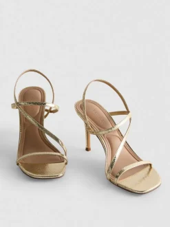 Minimalistische Sandalen mit Absatz