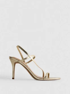 Minimalistische Sandalen mit Absatz