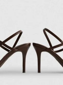 Minimalistische Sandalen mit Absatz