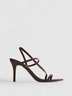 Minimalistische Sandalen mit Absatz