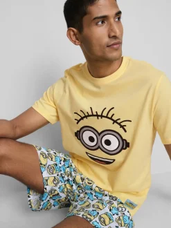 „Minions“ Familien-Schlafanzug für Herren