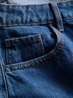 Minirock aus Baumwoll-Denim