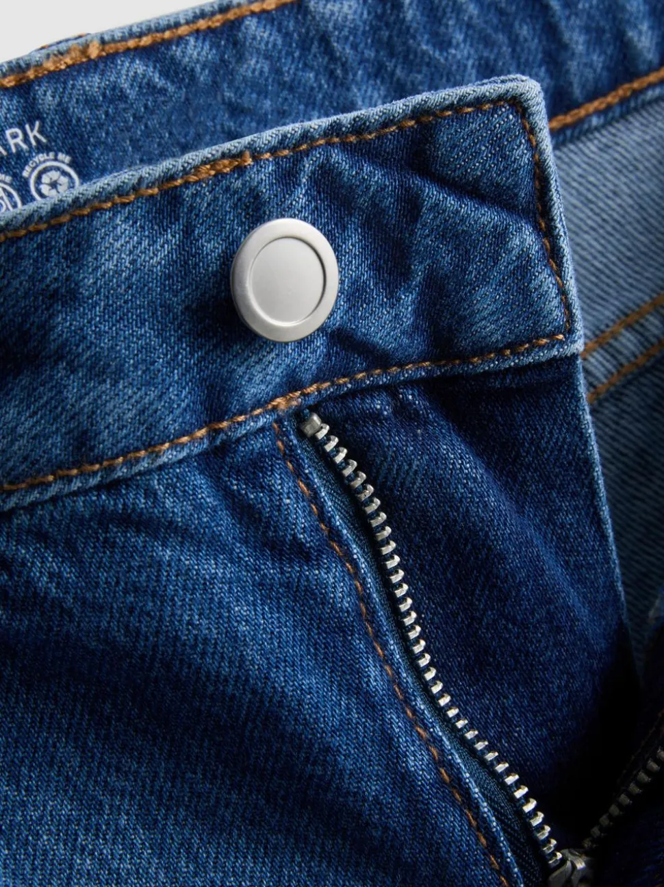 Minirock aus Baumwoll-Denim