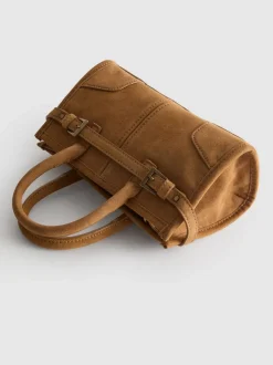 Mini-Tragetasche aus Leder