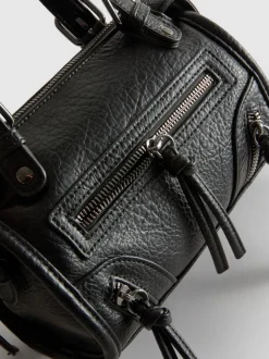 Mini-Tragetasche im Used-Look