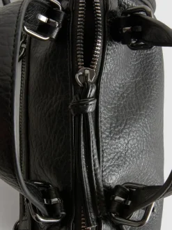 Mini-Tragetasche im Used-Look