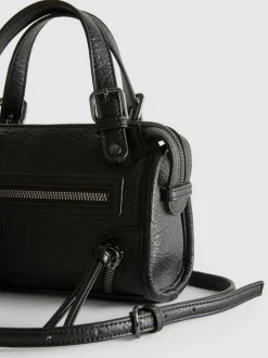 Mini-Tragetasche im Used-Look