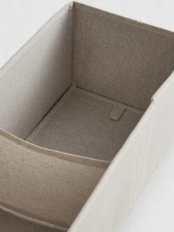 Mittelgroße Aufbewahrungsbox aus Stoff
