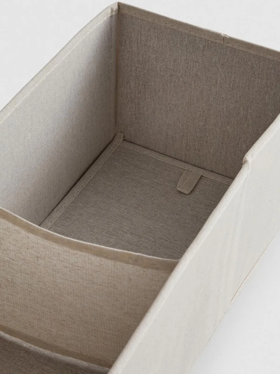 Mittelgroße Aufbewahrungsbox aus Stoff