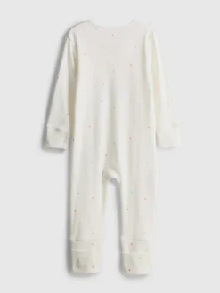 0–24 Monate | Babystrampler mit Wickel-Front