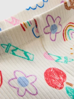 0–18 Monate | Bekleidungsset für Neugeborene mit Muster, 3-teilig