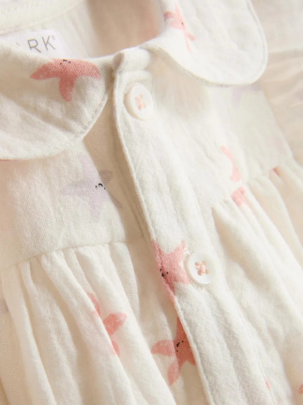 0–18 Monate | Bluse und Pluderhose mit Sterngrafik für Neugeborene