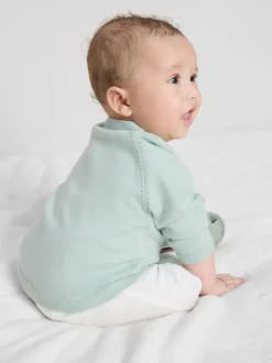 0–18 Monate | Cardigan mit Knopfleiste für Neugeborene