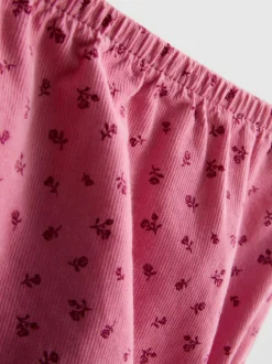 0–18 Monate | Cordkleid und Pluderhose für Neugeborene im Set