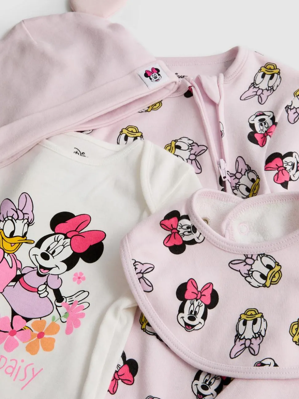 0–9 Monate | „Disney Minnie Maus“ Starterset für Neugeborene, 5-teilig
