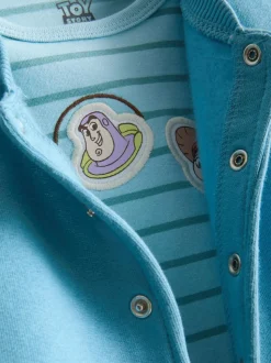 0–18 Monate | „Disney Pixar Toy Story“ T-Shirt, Leggings und Jacke für Neugeborene