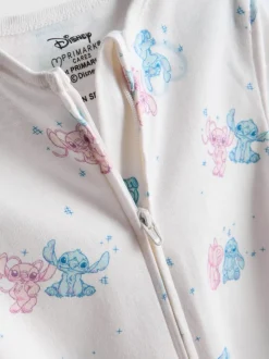 0–24 Monate | „Disney Stitch“ Babystrampler, 2er-Pack