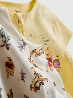 0–24 Monate | „Disney Winnie Puuh“ Strampler, 2er-Pack